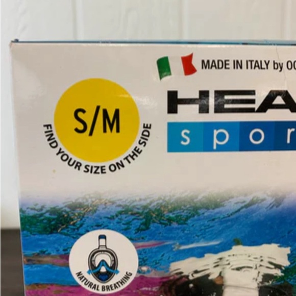 OCEAN REEF - UNO Snorkeling Mask - Full Face with Silicone Strap small/medium - Picture 6 of 11